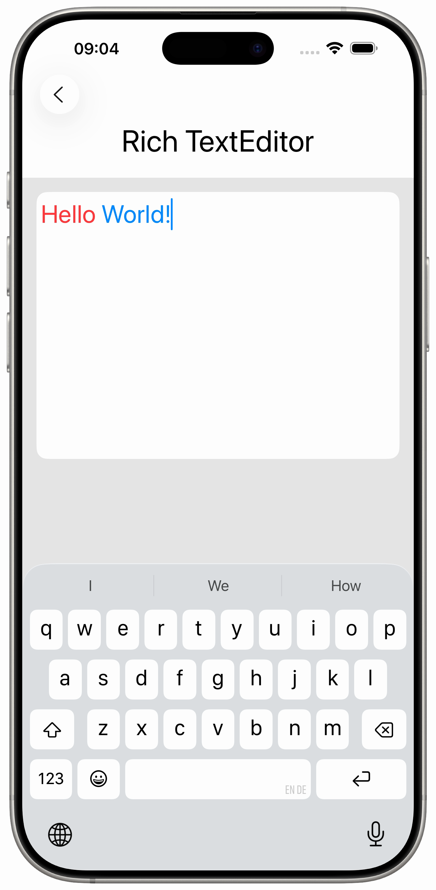 TextEditor and AttributedString