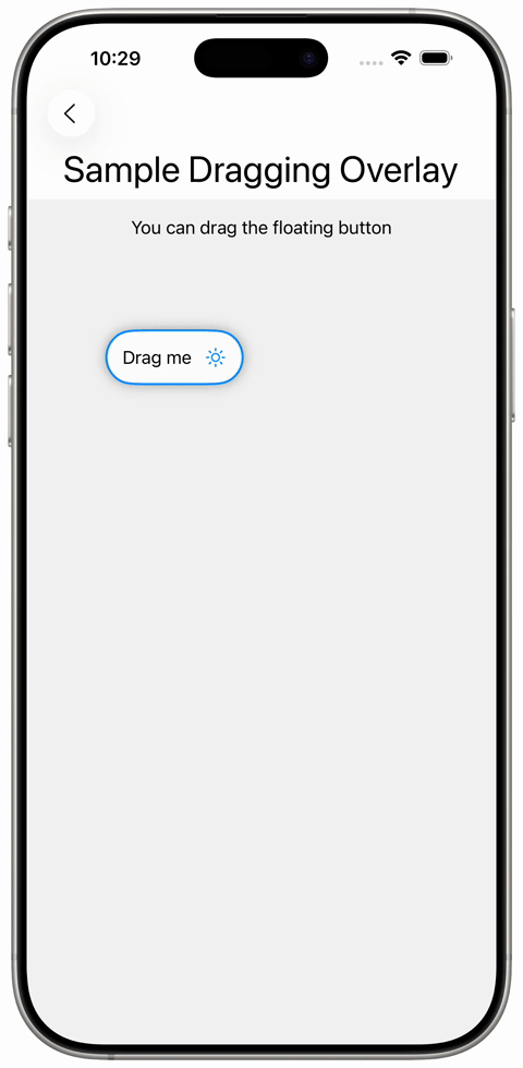 Dragging a SwiftUI View